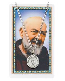 Padre Pio Medal / Card
