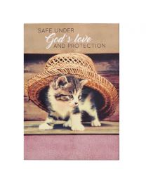 Safe Under God’s Love and Protection Pet Notepad