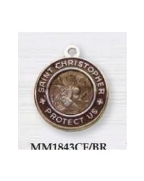 Saint Chritopher Brown Medal