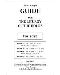 St. Joseph Guide for the Liturgy of the Hours - 2023 (Paperback)