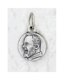 St Padre Pio Round Bracelet Medal