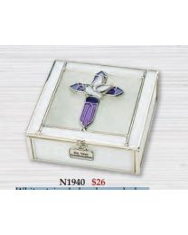 Stained Glass Confirmation Keepsake Box