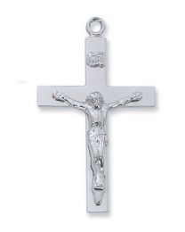 Sterling Silver Lord's Prayer Crucifix