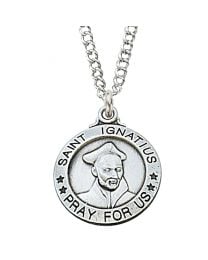 Sterling Silver St. Ignatius Medal