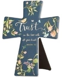 Trust in The Lord Ceramic Cross