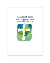 Blessings of Peace and Joy RCIA Acceptance Card