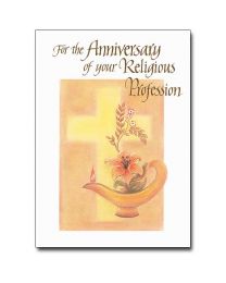 Religious Profession Anniversary Card 