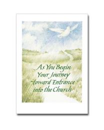 As you Being Your Journey RCIA Encouragement Card