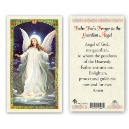 Padre Pio's Prayer to the Guardian Angel - Catholic Gifts & Books